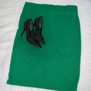 🤍Green Straight Skirt🤍